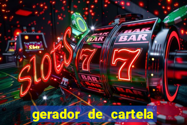 gerador de cartela de bingo